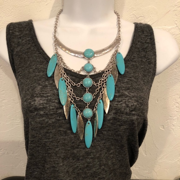 Jewelry - Turquoise Gladiator Necklace